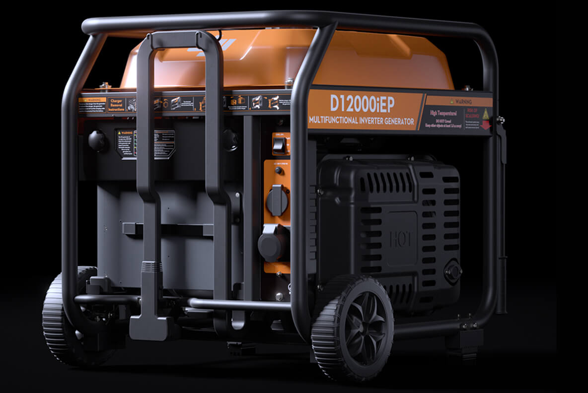 Generador inversor multifuncional D12000iEP